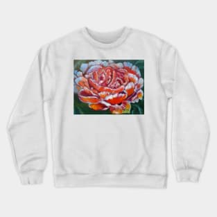 Pink Peony Crewneck Sweatshirt